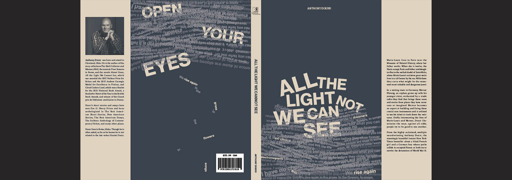 full spread of book jacket